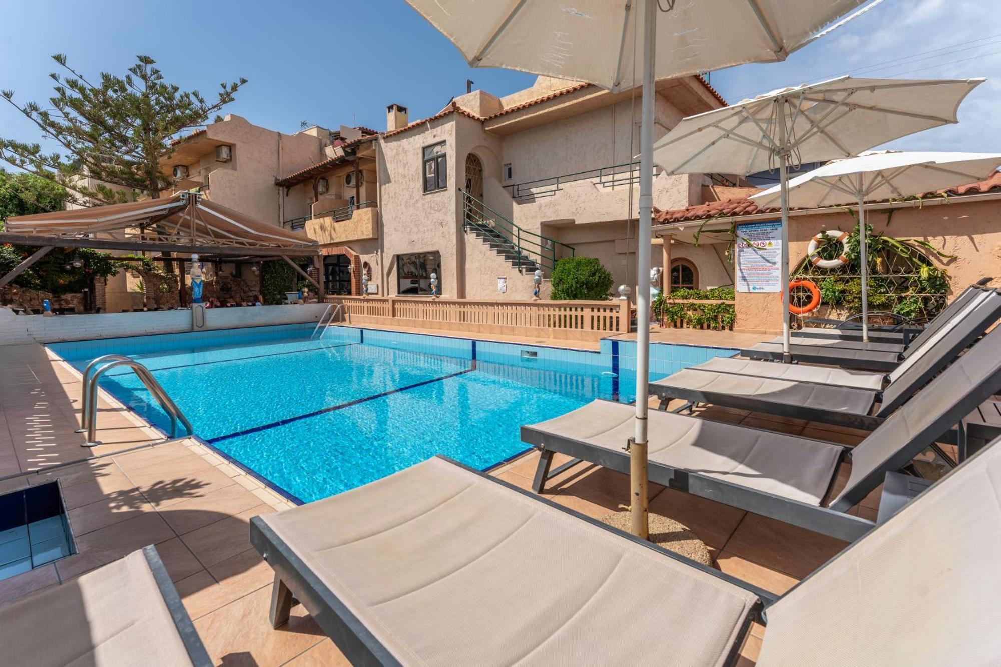 Erato Hotel Gournes Gouvon ภายนอก รูปภาพ